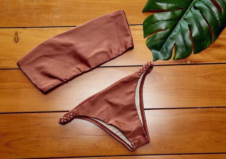 BANDEAU BIKINI SET