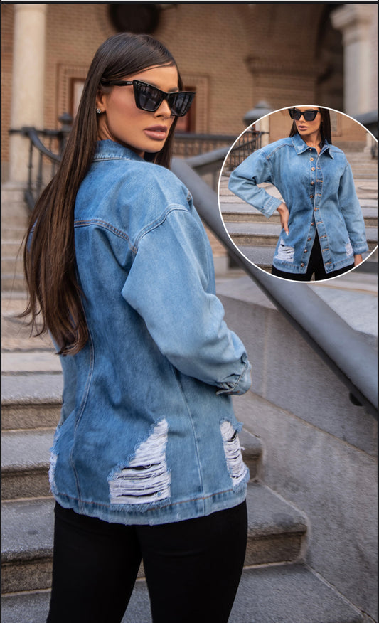 DENIM CAROL JACKET